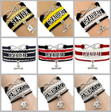 Senior Graduate Charm Bracelets Graduation Gift Trencher Cap Square College
