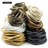 Sequins Round Cotton Rope Jewelry Making Supplies Bright Cord