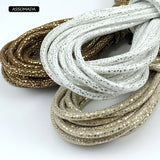 Sequins Round Cotton Rope Jewelry Making Supplies Bright Cord