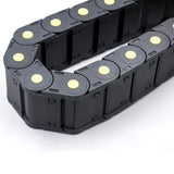 25m Nylon Plastic Drag Chain for Engraving Machine Cable Threading