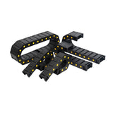 25m Nylon Plastic Drag Chain for Engraving Machine Cable Threading