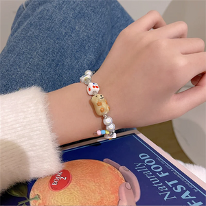 Sesame Dots Beaded Bracelet for Girls