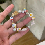 Sesame Dots Beaded Bracelet for Girls