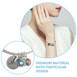 Mom Bracelet Colored Diamond Mother's Jewelry