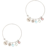 Mom Bracelet Colored Diamond Mother's Jewelry