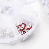 8mm Mixed Alloy Diamonds Beads Colorful Spacer Beads Box Sets