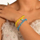 Love Heart Adjustable Couples Bracelets for Men Women