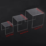 Set Of 6 Acrylic Riser Cake Stand Home Wedding Dessert Table Decoration