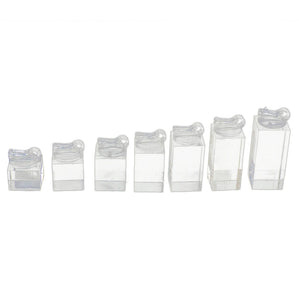 Clear Acrylic Ring Clip Display Stand Jewelry Holder