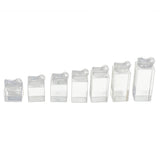 Clear Acrylic Ring Clip Display Stand Jewelry Holder