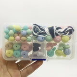 Silicone Teething Beads DIY Jewelry Making Kit