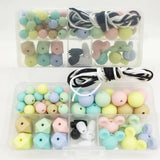 Silicone Teething Beads DIY Jewelry Making Kit