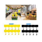 10 Retail Display Sign Set with Marker