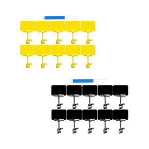 10 Retail Display Sign Set with Marker