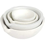 Set of 4 Crucibles Melting Dishes Ceramic Casting Torch Melt Jewelry Silver