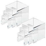 Set of 6 Acrylic Riser Cake Stand Table Decoration