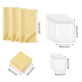 Set of 73 Self Seal Transparent Jewelry Storage Bags Zipper Lock Bags