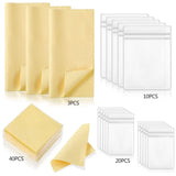 Set of 73 Self Seal Transparent Jewelry Storage Bags Zipper Lock Bags