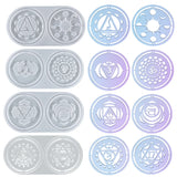 Chakra Hanging Ornament Epoxy Coaster Silicone Mould DIY Home Decor Tool
