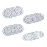 Chakra Hanging Ornament Epoxy Coaster Silicone Mould DIY Home Decor Tool