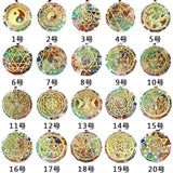 Seven Chakra Healing Necklace Men's Pendant Divination Jewelry