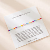 7 Bead Chain Bracelet & Waterproof Watch Set
