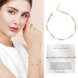 7 Bead Chain Bracelet & Waterproof Watch Set