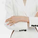 7 Bead Chain Bracelet & Waterproof Watch Set