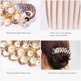 Seven-Tooth Hair Comb Hair Clip for Adult Accessory Headdress