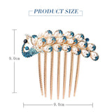 Seven-Tooth Hair Comb Hair Clip for Adult Accessory Headdress