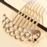Seven-Tooth Hair Comb Hair Clip for Adult Accessory Headdress