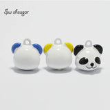 Chinese Kongfu Panda Jingle Bell Kids Keychain Decor