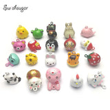 Cartoon Jingle Bell Charms Christmas Pet Cat Dog Pendant Craft