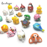 Cartoon Jingle Bell Charms Christmas Pet Cat Dog Pendant Craft