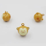Enamel Cartoon Jingle Bell Charms Jewelry Pendant Christmas Pet Cat Dog Necklace
