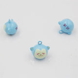 Enamel Cartoon Jingle Bell Charms Jewelry Pendant Christmas Pet Cat Dog Necklace
