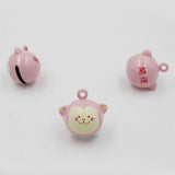 Enamel Cartoon Jingle Bell Charms Jewelry Pendant Christmas Pet Cat Dog Necklace