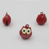 Enamel Cartoon Jingle Bell Charms Jewelry Pendant Christmas Pet Cat Dog Necklace