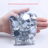 Sew On Rhinestones 10-20mm Flatback Crystal Stone For Dress Making