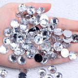 Sew On Rhinestones 10-20mm Flatback Crystal Stone For Dress Making