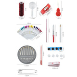 DIY Multifunction Sewing Box Set Hand Quilting Stitching Embroidery Thread