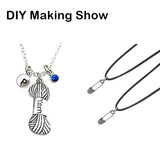 Tibetan Style Sewing Knitting Alloy Pendants Set