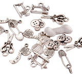 Tibetan Style Sewing Knitting Alloy Pendants Set