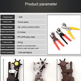 Heavy Leather Punch Hole Working Puncher for Belts Watch Bands Straps Craft