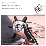 Heavy Leather Punch Hole Working Puncher for Belts Watch Bands Straps Craft