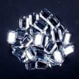 Flatback Acrylic Sewing Beads 10X14mm 13x18mm 18x25mm Clear DIY Wedding Dress