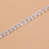 Sexy Beach Rhinestone Anklets Jewelry High Heels Ankle Chain Foot Accessories