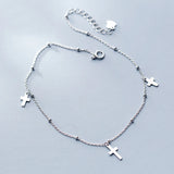 Sexy Beach 925 Sterling Silver Foot Anklet Bracelet For Women