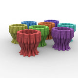 Beauty Legs Silicone Pot Mold Succulent Flowerpot Clay Cement Plaster Molds