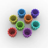 Beauty Legs Silicone Pot Mold Succulent Flowerpot Clay Cement Plaster Molds